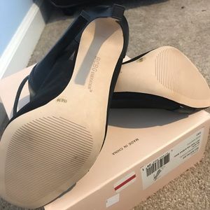 BCBG Shoes - BCBG black open toe heels BCBG Shoes - BCBG black open toe heels
